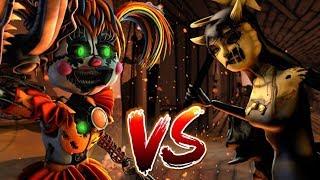 [SFM/FNAF VS BATIM] SCRAP BABY VS BENDY AND THE INK MACHINE CHAPTER 4 ALICE "RISE OF THE NEW QUEEN"