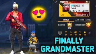 Ranked Season 22 | Road To Grandmaster Without Double Rank Token Within 14 Hours | Garena Free Fire