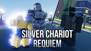 Using Silver Chariot Requiem In Different Roblox JoJo Games