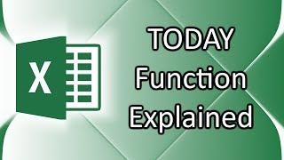 How to use TODAY function in Excel 2016
