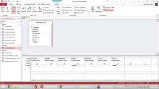 Multi Criteria Queries  | MS Access Database 38