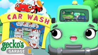 Catch the Car Wash | Gecko's Garage | Trucks For Children | Cartoons For Kids