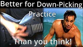 This Songs are Better for Down-Picking practice than you think!