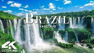 Brazil 4K UHD - Where Spectacular Natural Landscapes Meet with Relaxing Music