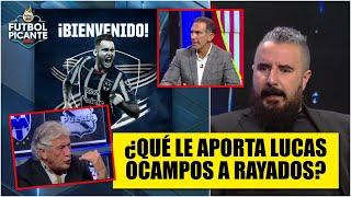 Álvaro dice que Lucas Ocampos trae a Rayados mucha GARRA y FUERZA pero POCA CABEZA | Futbol Picante