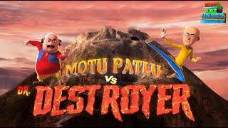 Motu Patlu | Kids Cartoon | Motu Patlu And Dr. Destroyer | Full Movie | Wow Kidz