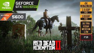 RED DEAD REDEMPTION 2 - GTX 1660 SUPER - R5 5600