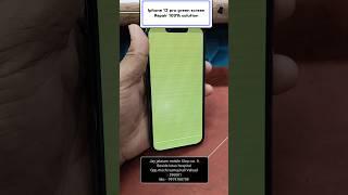 iPhone 13 Pro green screen fix | iPhone 13 Pro green screen solution | iPhone 13 Pro screen repair