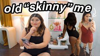 reacting to my old "skinny" photos!! *trigger warning*