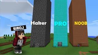 MINECRAFT QISHLOG'IMIZGA NOOB PRO HAKER KELDI !