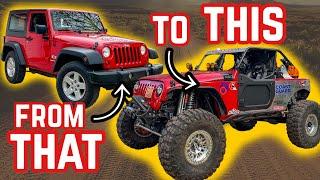 Full Jeep Wrangler Build in 15 Minutes