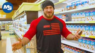 Grocery Shopping with Pro Bodybuilders | Antoine Vaillant's Grocery Run