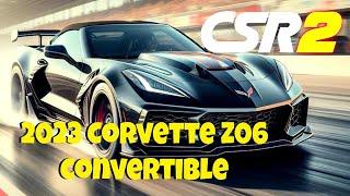 CSR2 | 2023 Corvette Z06 Convertible | Best Tune & Shift Pattern