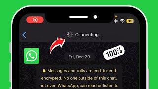 iPhone: How to Fix WhatsApp Connecting Issue | WhatsApp Not Working in iPhone