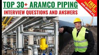 Top 30+ Latest Aramco Piping Interview Questions And Answers