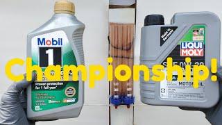 Engine oil Championship Mobil 1 vs Liqui moly!