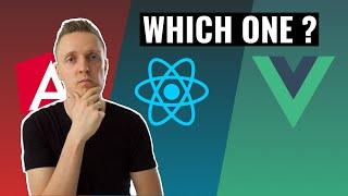 Angular vs React vs Vue 2023 - Which One to Choose?