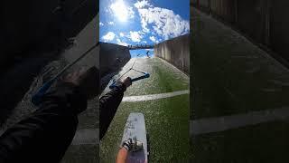 GoPro | Wakeskating a Dam  Loïc Benoit #Shorts #Wakeskate