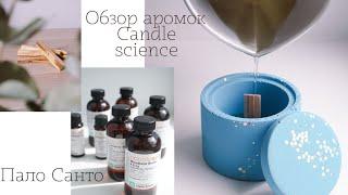 Обзор ароматических масел для свечей candle science | Пало Санто | силиконовый молд