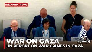 Israeli authorities responsible for war crimes in Gaza, UN inquiry finds