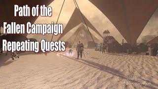 Neverwinter 2023 MMO Chronicles Path of the Fallen Campaign Repeating Quests