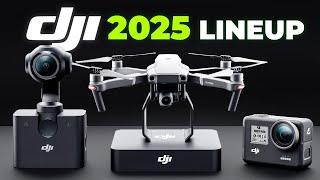 DJI UPCOMING Drone Line Up for 2025!