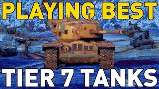 Playing the BEST Tier 7 Tanks in World of Tanks!