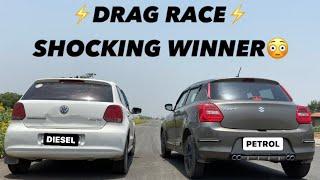 DRAG RACE: POLO VS SWIFT~ You won't believe who wins