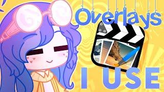 • Different Overlays I Use And How I Import Them Into Cute Cut • Tutorial • Gacha Club •