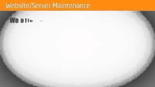 website server maintenance services