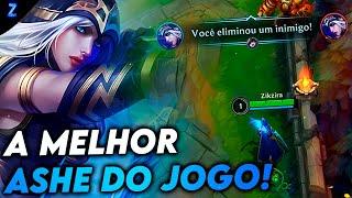 ELA É A HANABI DO WILD RIFT - ASHE GAMEPLAY | WILD RIFT