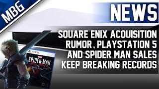 Square Enix Acquisition Rumor, PS5 NPD Sales Data, Resident Evil Village PS5/4 Info, PS5 Disc Spin