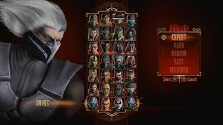 Mortal Kombat 9 - Expert Arcade Ladder (Smoke/3 Rounds/No Losses)