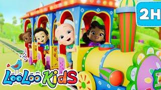 Vehicles Song, The Wheels on the Bus, Ten in a Bed - LooLoo Kids Nursery Rhymes Hits Compilation