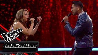 Isaías Morales vs. Martina Jadue - Ya no vives en mí | Batallas | The Voice Chile