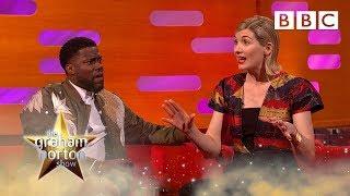 Jodie Whittaker was nearly killed by a VENOMOUS spider filming Doctor Who | Graham Norton Show - BBC