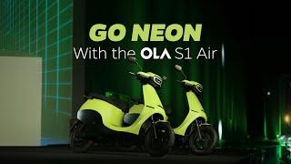 The all-new Ola S1 Air goes NEON