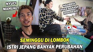 SEMINGGU DI LOMBOK ! ISTRIKU SUDAH  BISA BICARA BAHASA INDONESIA !pake g00gle tapi