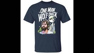 One man wolf pack shirt