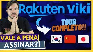 RAKUTEN VIKI | STREAMING GRÁTIS RECHEADO DE CONTEÚDO! Tour Completo!