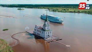 Уникальный храм на воде под Белозерском хотят сделать достопримечательностью