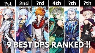 TOP 9 BEST C0 DPS RANKED !! SS Tier DPS in [ Genshin Impact ]