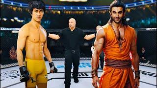 PS5 | Bruce Lee vs. Big Forest Monk [EA Sport UFC 4]