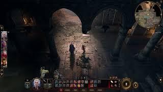 withers reacts to his abandoned tomb  baldur's gate 3