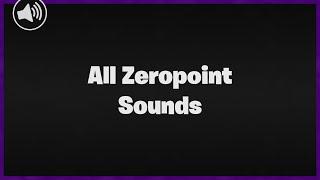 Fortnite All Zeropoint Sounds | v15.00 | Fortnite Sounds | Skyem