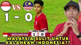 INDONESIA MELAJU KE FINAL SETELAH MALAYSIA DI GANYANG 1-0 AFF U19 2024 REACTION
