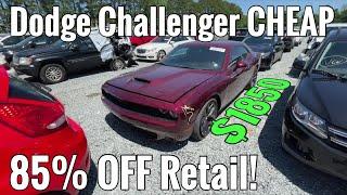 Dodge Challenger R/T 85 Percent Off Retail at COPART