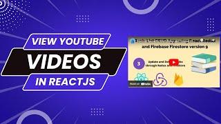 View YouTube Videos in React-JS | React Player Tutorial