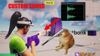 Custom sound with UEFN and VERSE TUTORIAL | Fortnite UEFN - Creative 2.0