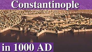 What would you have seen in Constantinople during the Golden Age of Basil II?